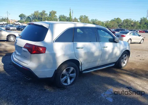 2012 Acura Mdx Technology Package из США, поврежденный, VIN 2HNYD2H4XCH515284